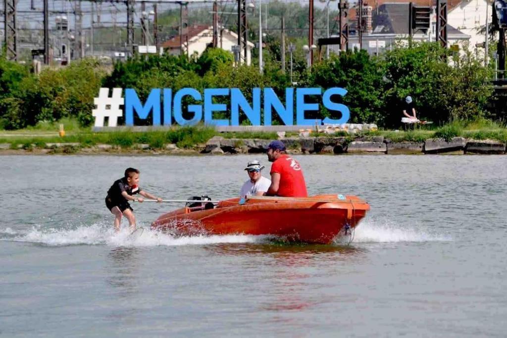 Le Ni' De Jess Villa Migennes Exteriör bild